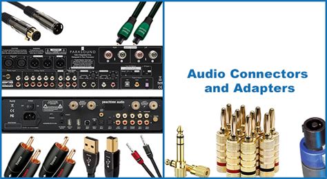 Types of Audio Connectors & Adapters (With Explanations) .